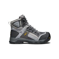 KEEN Utility Men's 6" Davenport Composite Toe Insulated Waterproof Work Boot Magnet/Steel Grey - 1017804