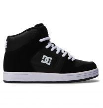 DC Shoes Kids' Manteca 4 HI Shoes Black/Black/White - ADBS300395-BLW