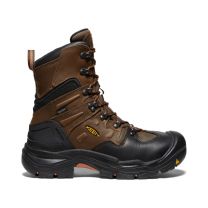 KEEN Utility Men's 8" Coburg Steel Toe Waterproof Work Boot Cascade Brown/Brindle - 1017833