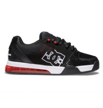 DC Shoes Men's Versatile Skate Shoes Black/White/Athletic Red - ADYS200075-BWA