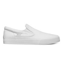 DC Shoes Men's Trase Slip-On Shoes White/White - ADYS300602-WW0