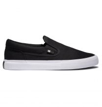 DC Shoes Men's Manual Slip-on Shoes Black/White - ADYS300645-BKW