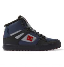 DC Shoes Men's Pure High-Top Winter Shoes Navy/Black - ADYS400047-NB3