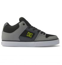 DC Shoes Men's Pure MID Mid-Top Shoes Black/Grey/Green - ADYS400082-XKSG