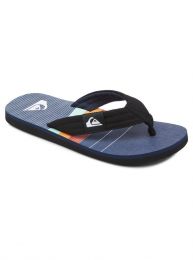 Quiksilver Men's Molokai Layback Flip Flop Sandal Blue/Blue/Blue - AQYL101182-XBBB