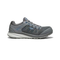 KEEN Utility Men's Vista Energy Carbon Fiber Toe Work Shoes Steel Grey/Baleine Blue - 1026887