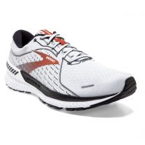 Brooks Men's Adrenaline GTS 21 Running Shoes White/Black/Orange - 110349-160