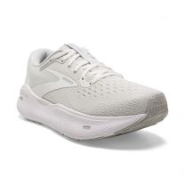 Brooks Women's Ghost Max White/Oyster/Metallic Silver - 120395-124