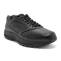 Brooks Men's Dyad Walker Lace-Up Shoe Black Leather - 610060-001