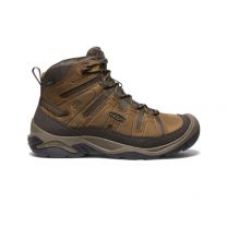 KEEN Men's Circadia Waterproof Hiking Boot Bison/Brindle - 1026769