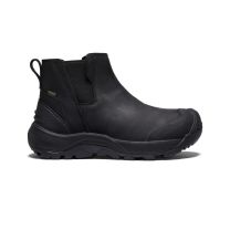 KEEN Men's Revel IV Waterproof Chelsea Boot Black/Black - 1025671