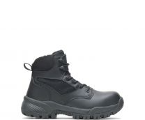 HYTEST Jax Composite Toe Side Zip 6" Black Work Boot - K13010