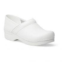 Dansko Women's Professional Clog White Box Leather - 606010101