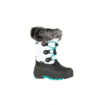 Kamik Little Girls' The Powdery 2 Winter Boot White - NF8010S-WHT