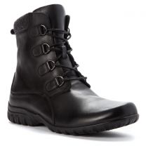 Propet Women's Delaney Tall Side-Zip Boot Black - WFV025LBLK