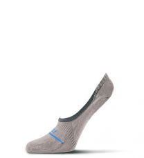 FITS Unisex Invisible No-Show Socks Grey - F5075-050