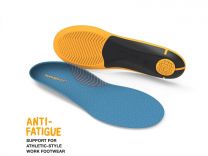 Superfeet Unisex Work Slim-Fit Cushion Insoles Blue/Orange (1 pair) - FL5600