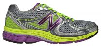 New Balance Women's 860 v3 Stability Running Shoe Silver/Yellow - W860YG3