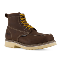 IRON AGE Men's 6" Solidifier Soft Toe Waterproof Work Boot Brown - IA5064