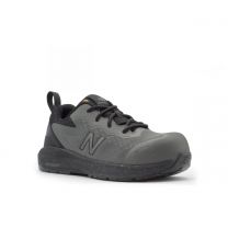 NEW BALANCE SAFETY Men's Logic Composite Toe ESD Work Shoe Grey/Black - MIDLOGIGS