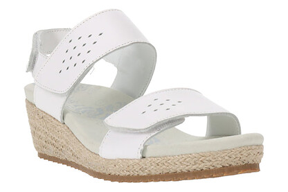 Propet Women's Madrid Sandal White Leather - WSX143LWHT