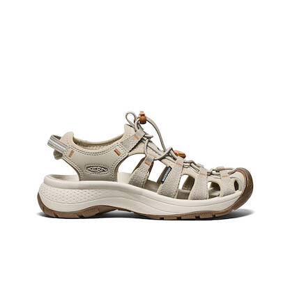 KEEN Women's Astoria West Closed Toe Sandal Plaza Taupe/Roasted Pecan - 1030148