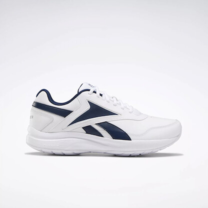 Reebok Men's Walk Ultra 7 DMX MAX Shoes White/Collegiate Navy/Collegiate Royal - 100000465