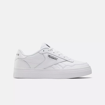 Reebok Women's Court Advance Bold Shoes White/White/Core Black - 100033985