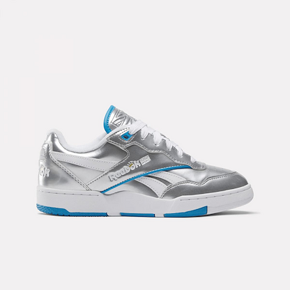 Reebok Women's Reebok x Angel BB 4000 II Basketball Shoes Silver/Always Blue/White - 100213086