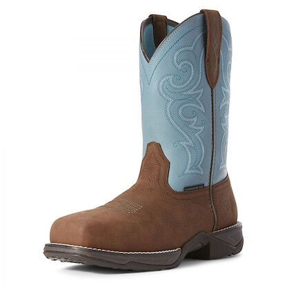 ARIAT WORK Women's 10" Anthem Composite Toe Work Boot Brown - 10027420