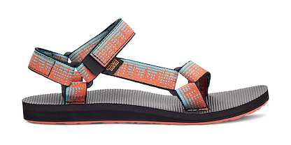 Teva Women's Original Universal Sandal Atmosphere Carrot/Blue Mirage  1003987-ACBM