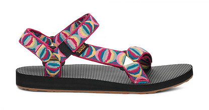 Teva Women's Original Universal Sandal Burst Blue Tile/Confetti - 1003987-BLTL