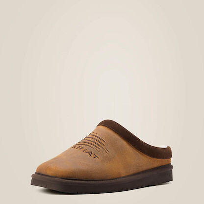 Ariat Men Patriot Square Toe Slipper Dusty Brown Suede - AR2692-200 (10043017)