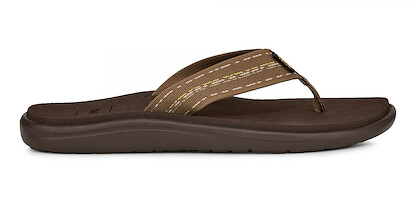 Teva Men's Voya Flip-Flop, Road Race Breen