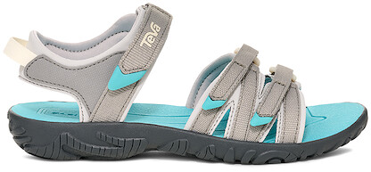 Teva Little Kids' Tirra Sandal  Drizzle/Bright Teal - 1019395C-DRZZ