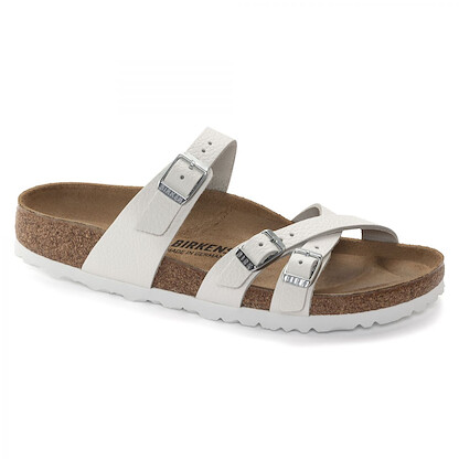 BIRKENSTOCK Women's Franca White Leather (narrow width)  - 1024422