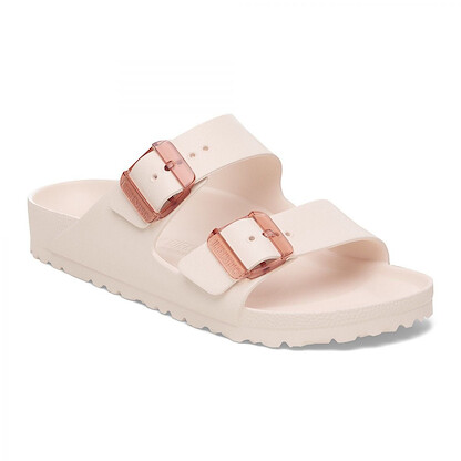 Birkenstock Women's Arizona Essentials Stealth Buckle EVA Sandal Light Rose (narrow width) - 1029742