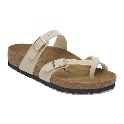 BIRKENSTOCK Women's Mayari Sandal Sandcastle Birko-Flor (regular width) - 1029811