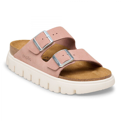 Papillio by BIRKENSTOCK Women's Arizona Chunky Pink Clay Suede (narrow width) - 1031254