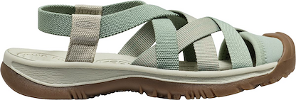 KEEN Women's Whisper Lattice Sandal Lily Pad/Plaza Taupe - 1031980