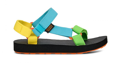 Teva Unisex Kid's Original Universal Sandal Neon Multi - 1116656C-NMU