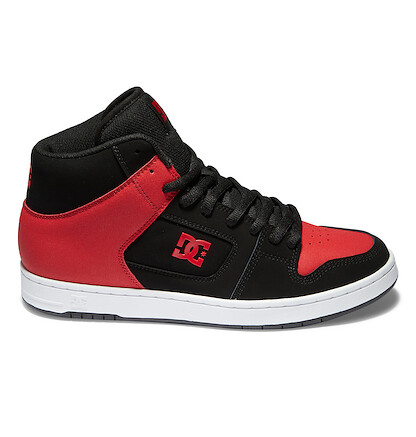 DC Shoes Boys' Manteca 4 Hi Top Skate Shoe Black/Red/White - ADBS300395-XKRW