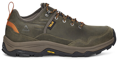 Teva Men's Riva Waterproof Hiking Shoe Dark Olive/Orange - 1123771-DOOR