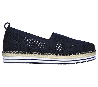 Skechers Women's BOBS Breeze - Bird Song Slip-On Navy - 113066/NVY