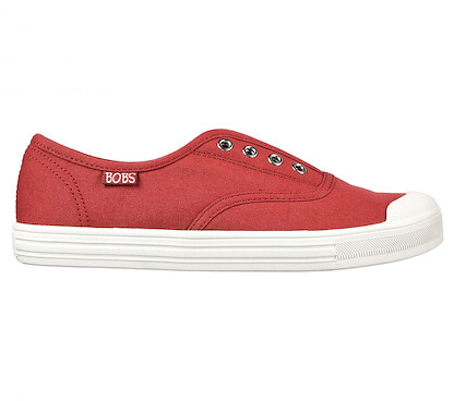 Skechers Women's BOBS B Cool - Jam Star Sneaker Dark Red - 113826-DKRD