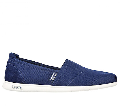 Skechers Women's Arch Fit Plush - For3ver Luv Slip-On Navy - 114108-NVY