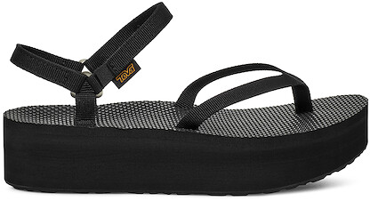 Teva Women's Flatform Sandal Slim Black - 1164630-BLK