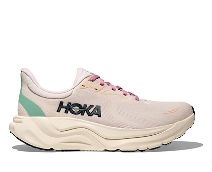 HOKA Women's Arahi 8 Wide Running Shoes Rose Cream/Alabaster - 1168711-RCRM