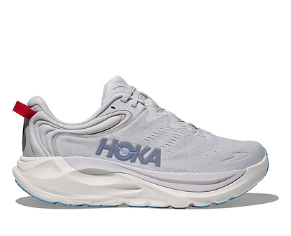 HOKA Women's Gaviota 6 Wide Running Shoes Cosmic Grey/Stardust - 1171935-CRDS