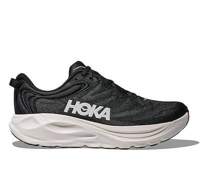 HOKA Women's Gaviota 6 Running Shoes Black/White - 1171933-BWHT